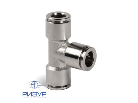Тройник проходной приварной RizurLok-T-WWW
