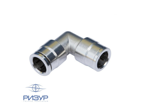 Фитинг угловой проходной приварной RizurLok-U-WW