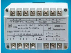 Преобразователи измерительные напряжения трехфазного тока Е3855, Е4855