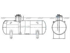 Резервуары стальные горизонтальные цилиндрические РГС-100