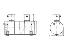 Резервуар стальной горизонтальный цилиндрический ЕП-8-2000-1300-3