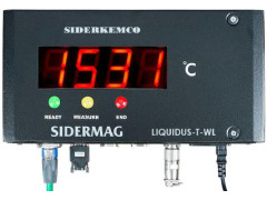 Измерители температуры расплавленного металла цифровые SIDERKEMCO серии LIQUIDUS-T-WL