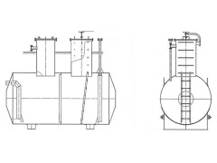Резервуар стальной горизонтальный цилиндрический ЕП-8