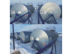 Резервуары горизонтальные стальные цилиндрические РГСН-100