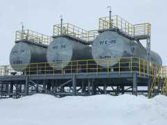 Резервуары горизонтальные стальные цилиндрические РГС-75