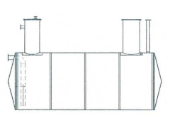 Резервуар стальной горизонтальный цилиндрический РГС-40