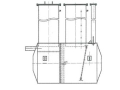 Резервуар стальной горизонтальный цилиндрический РГС-5