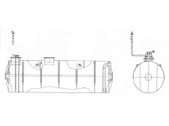 Резервуары горизонтальные стальные цилиндрические РГСП