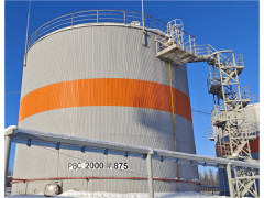 Резервуары вертикальные стальные цилиндрические РВС-2000