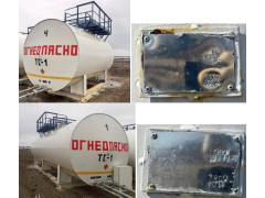 Резервуары стальные горизонтальные цилиндрические РГС