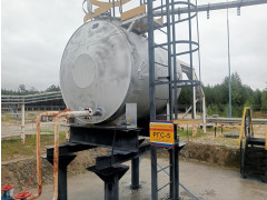 Резервуар стальной горизонтальный цилиндрический РГС-5