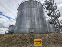 Резервуар  стальной  вертикальный цилиндрический РВС- 2000