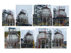 Резервуары стальные сферические (шаровые) РШС-2400