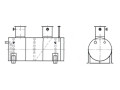 Резервуар стальной горизонтальный цилиндрический ЕП-8-2000-1300-3 (Фото 1)