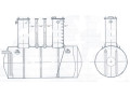 Резервуар горизонтальный стальной цилиндрический РГС-25 (Фото 2)