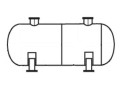 Резервуар стальной горизонтальный цилиндрический РГС-10(5+5) (Фото 1)