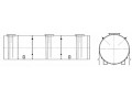 Резервуары стальные горизонтальные цилиндрические РГД-30(10+10+10) (Фото 1)