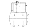Резервуар стальной горизонтальный цилиндрический РГС-8 (Фото 1)