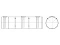 Резервуар горизонтальный стальной двустенный РГСД-60(20+20+20) (Фото 3)