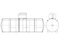 Резервуары горизонтальные стальные цилиндрические РГП 25-1-2(0 (Фото 1)